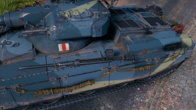 3D-стиль «HMS Bruiser» для танка Caliban в Мире танков