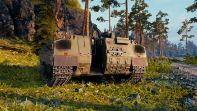 Скриншоты танка Latta Stridsfordon с супертеста Мира танков