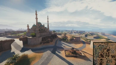 Карта «Fata Morgana» (Фата Моргана) для ЛФ 2023. Дополнительные скриншоты с тестирования