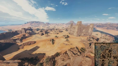 Карта «Fata Morgana» (Фата Моргана) для ЛФ 2023. Дополнительные скриншоты с тестирования