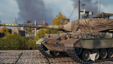 Историчный 3D-стиль «Меченый» для танка Lion в Мире танков