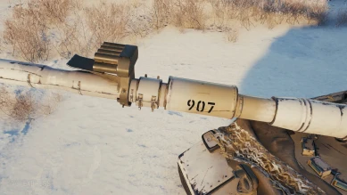 Историчный 3D-стиль «Меченый» для танка Lion в Мире танков