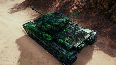 2D-стиль «Трилистник» из патча 1.20 в Мире танков
