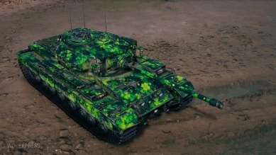 2D-стиль «Трилистник» из патча 1.20 в Мире танков