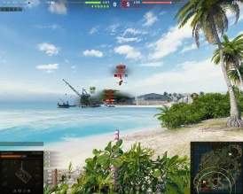 Летать на новой карте-острове — прекрасно.