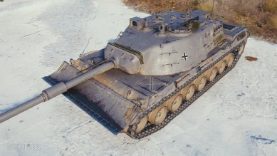 Скриншоты танка Projekt Kpz. 07P(E) в Мире танков