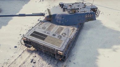 Скриншоты танка Projekt Kpz. 07P(E) в Мире танков