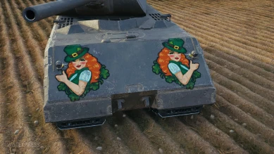 Вышел 42 набор WOT «Трилистник» (Shamrock) от Prime Gaming за Март 2023