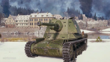 Скриншоты ПТ Type 3 Ho-Ni III из обновления 1.20.1 в Мире танков