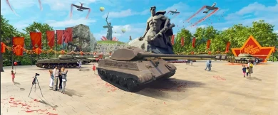 Новый ангар на 9 мая 2023 от Лесты в Мире танков Новый ангар на 9 мая 2023 от Лесты в Мире танков