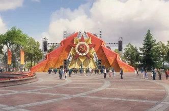 Новый ангар на 9 мая 2023 от Лесты в Мире танков Новый ангар на 9 мая 2023 от Лесты в Мире танков