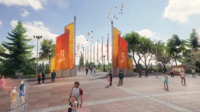 Скриншоты праздничного ангара к 9 мая 2023 Мир танков