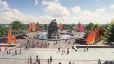 Скриншоты праздничного ангара к 9 мая 2023 Мир танков