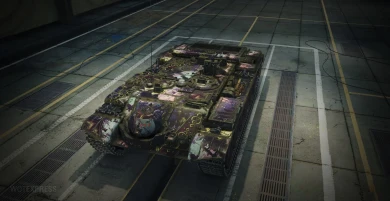 3 отметки у огнемётной САУ в Мире танков