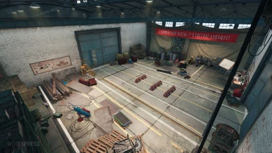 Новый специальный ангар для Сборочного цеха 2023 в Мире танков