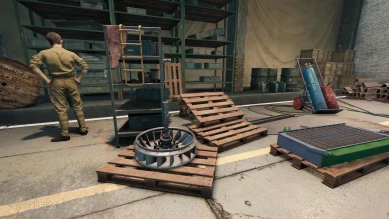 Новый специальный ангар для Сборочного цеха 2023 в Мире танков