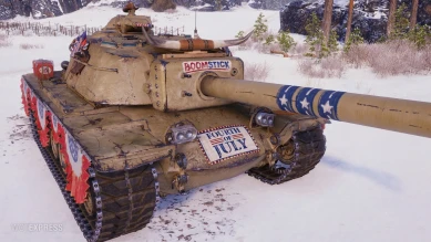 3D-стиль «Индепенденс» для T110E4 в Мире танков 3D-стиль «Индепенденс» для T110E4 в Мире танков