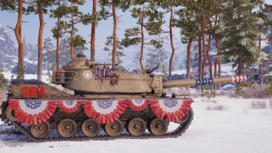 3D-стиль «Индепенденс» для T110E4 в Мире танков 3D-стиль «Индепенденс» для T110E4 в Мире танков