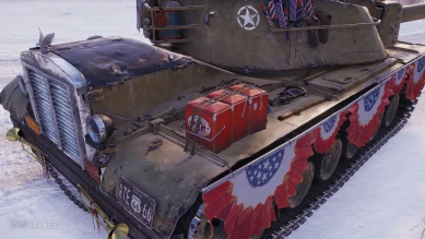 3D-стиль «Индепенденс» для T110E4 в Мире танков 3D-стиль «Индепенденс» для T110E4 в Мире танков