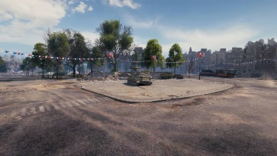 Специальный ангар к 9 Мая 2018 года в патче 1.0.1 WoT.