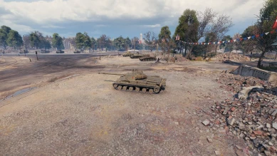 Специальный ангар к 9 Мая 2018 года в патче 1.0.1 WoT.