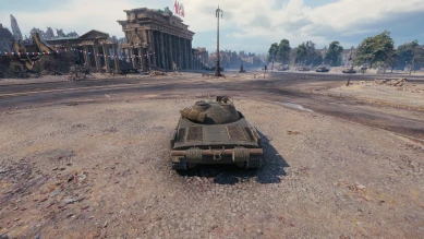 Специальный ангар к 9 Мая 2018 года в патче 1.0.1 WoT.