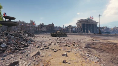 Специальный ангар к 9 Мая 2018 года в патче 1.0.1 WoT.