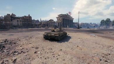 Специальный ангар к 9 Мая 2018 года в патче 1.0.1 WoT.