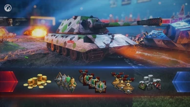 Награды за футбольный режим World of Tanks.
