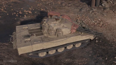 Танк XM551E4 Hailstorm для режима «Шквальный огонь» WOT Танк XM551E4 Hailstorm для режима «Шквальный огонь» WOT