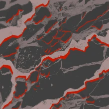 2D-стиль «Легион поддержки» (красный) для Мира танков из 1.21.1