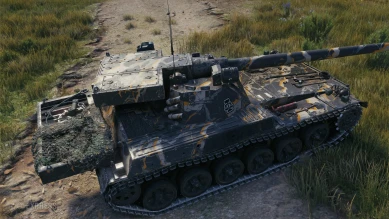 2D-стиль «Легион поддержки» (оранжевый) для Мира танков из 1.21.1