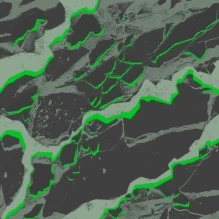 2D-стиль «Легион поддержки» (зелёный) для Мира танков