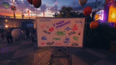 Обновлённый ангар для Дня Рождения Мира Танков 2023