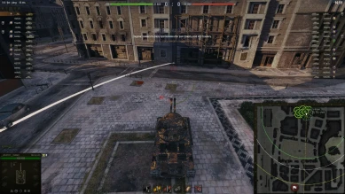 Во время отсчёта при переключении типа снаряда орудие начинает заряжаться