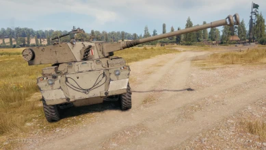 FV601 Saladin из обновления 1.22 в Мире танков