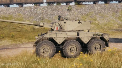 FV601 Saladin из обновления 1.22 в Мире танков
