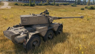 FV601 Saladin из обновления 1.22 в Мире танков