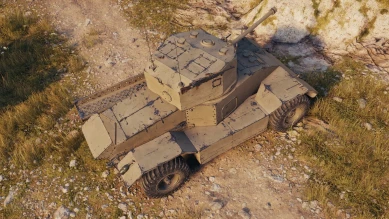 AEC Armoured Car из обновления 1.22 в Мире танков AEC Armoured Car из обновления 1.22 в Мире танков