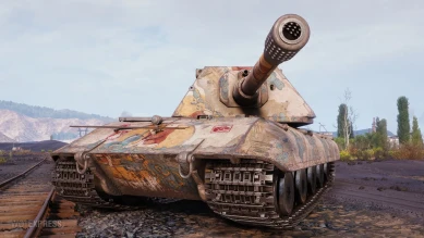 2D-стиль «Лунный кролик» из 1.22 в Мире танков