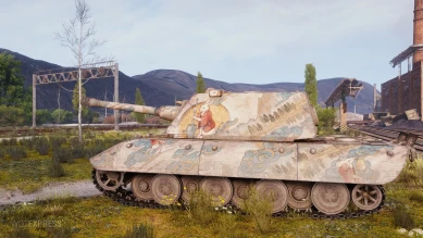 2D-стиль «Лунный кролик» из 1.22 в Мире танков