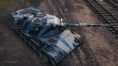 2D-стиль «Ослепляющий камуфляж» в Мире танков