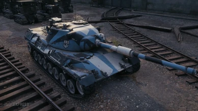 2D-стиль «Ослепляющий камуфляж» в Мире танков