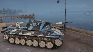 2D-стиль «Ослепляющий камуфляж» в Мире танков