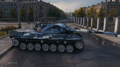 2D-стиль «Ослепляющий камуфляж» в Мире танков