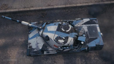 2D-стиль «Ослепляющий камуфляж» в Мире танков