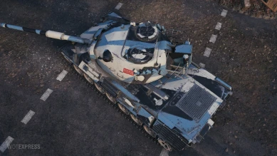 2D-стиль «Ослепляющий камуфляж» в Мире танков