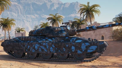 2D-стиль «Сетка вещания» в Мире танков