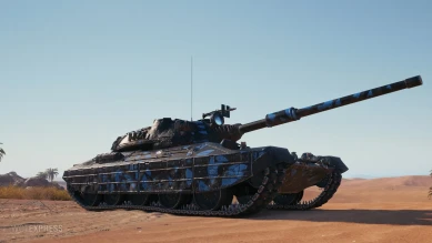 2D-стиль «Сетка вещания» в Мире танков