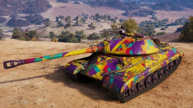 2D-стиль «В синергии с мечтой» в Мире танков